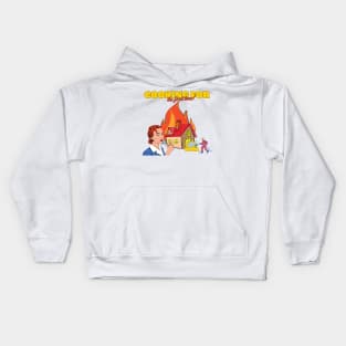 cooking for the first time Kids Hoodie